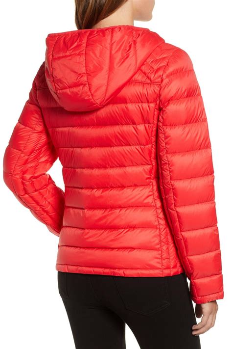 michael kors red vest|michael kors black puffer vest.